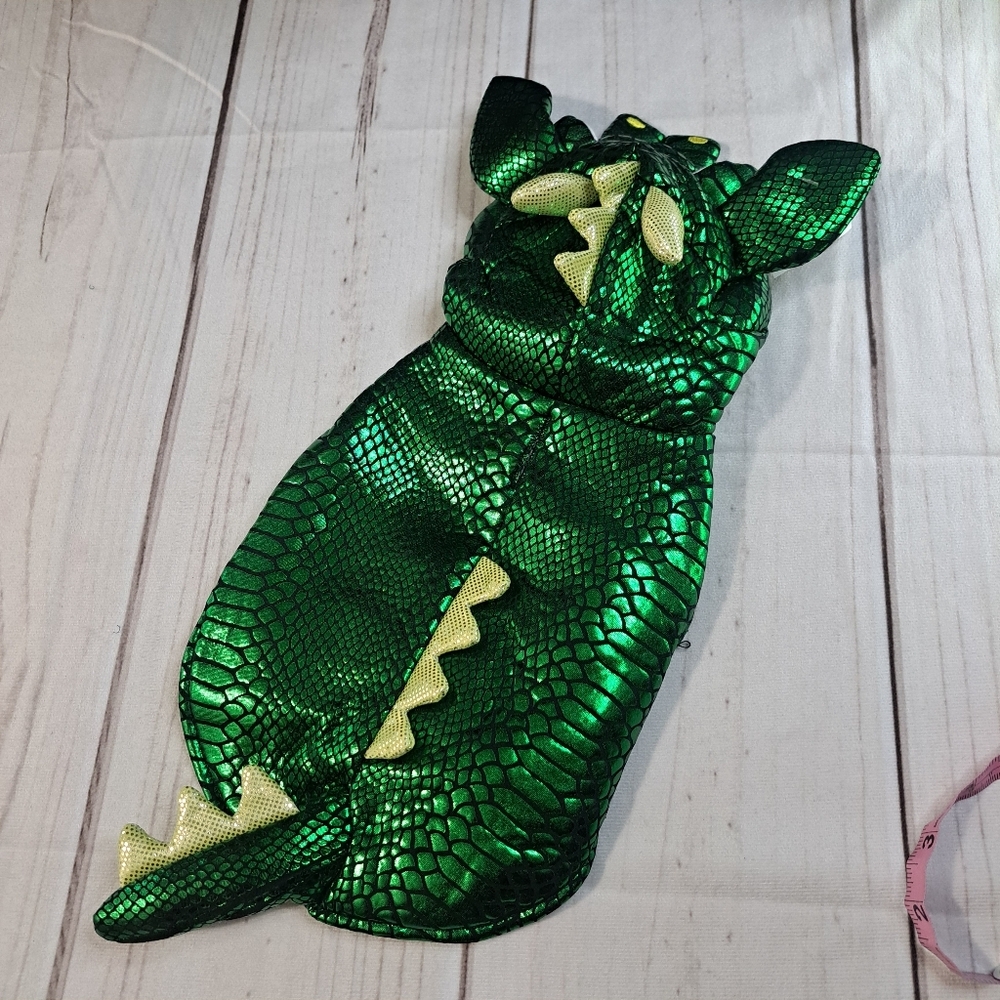 Green Dragon Costume for Pets Size XS/S